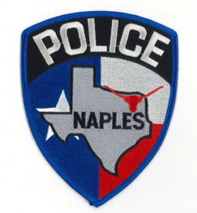 current style Naples TX Police Patch Texas 3rd Issue 2020 - Bild 1 von 1