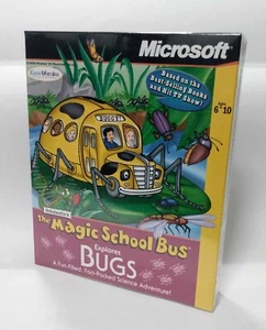 The Magic School Bus Explores Bugs Windows CDROM NIB - Picture 1 of 3