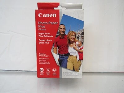Canon Photo Paper Plus Glossy 120 sheets (4x6) NEW sealed - Image 1 of 4