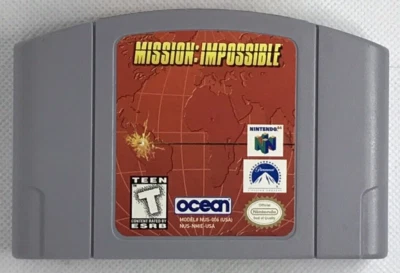 Nintendo 64 Mission Impossible Video Game Cartridge for N64 Console - Image 1 of 2