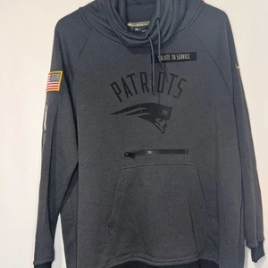 Nike New England Patriots Salute To Service Sweatshirt Herren XL grau Pullover - Bild 1 von 13