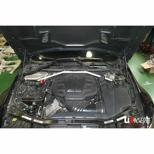 BMW E92 (M3) V8 4.0 '07 (2X2) ULTRA RACING 4 PUNTOS BARRA DE PUNTAL DELANTERA SOPORTE SUPERIOR - Imagen 1 de 5
