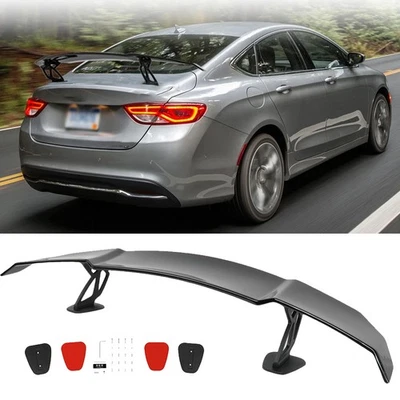 55" Glossy Rear Trunk Spoiler GT Style Racing Wing Lip For Chrysler 200 Sedan Foto 1 de 4