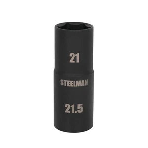 Steelman 1/2 in. Drive Impact Flip Socket, Thin Wall, 21-MM x 21.5-MM 60230 - Bild 1 von 3