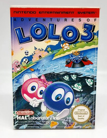 Adventures Of Lolo 3 Nintendo NES SCN