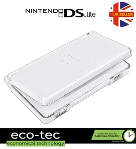 Clear Snap On Hard Protective Shell Armour Case Cover for Nintendo DS Lite - Picture 1 of 5