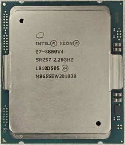 Intel Xeon E7-8880 V4 SR2S7 2.20GHz 22-Core LGA2011 150W 55MB Server CPU - Picture 1 of 2