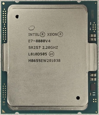 Intel Xeon E7-8880 V4 SR2S7 2.20GHz 22-Core LGA2011 150W 55MB Server CPU - Image 1 of 2