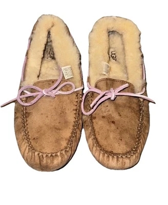 Zapatos para mujer UGG 5131 Australia cuero piel de oveja mocasín talla 9 Foto 1 de 4