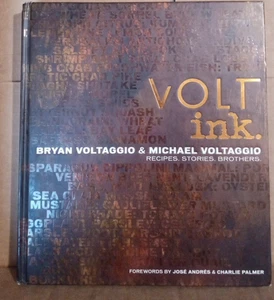 VOLT ink- Recipes, Stories, Brothers by Bryan & Michael Voltaggio-- Hardcover - Picture 1 of 6