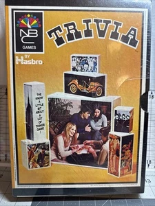 NBC Trivia 1970 hasbro Vintage Book Shelf Game - Picture 1 of 3