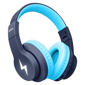 Kids Bluetooth Headphones, Colorful Wireless Over Ear Headset with 85dB/94dB ... - Picture 1 of 7