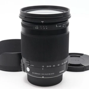 Sigma 18-300mm F3.5-6.3 DC Macro OS HSM For Nikon F Mount [Exc+5] - Picture 1 of 12