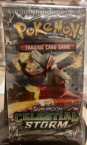 Pokemon Himmelssturm 10 Karten Sealed Booster Pack GEPFLEGT IN TEAMTASCHE SEIT NEU - Bild 1 von 2