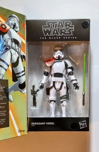 EXCLUSIVE STAR WARS BLACK SERIES SERGEANT KREEL 6" ACTION FIGURE MISP!! - Picture 1 of 2