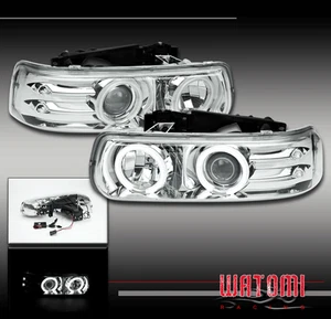 2000-2006 TAHOE SUBURBAN CCFL PROJECTOR HEADLIGHT 04 05 - Picture 1 of 1