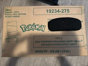 2025 Pokémon McDonald’s Happy Meal Case Of 150 Toy 1 - Picture 1 of 1