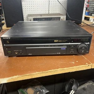 Sony Laser Disc LD Player MDP-455 - For Parts or Repair - Picture 1 of 18