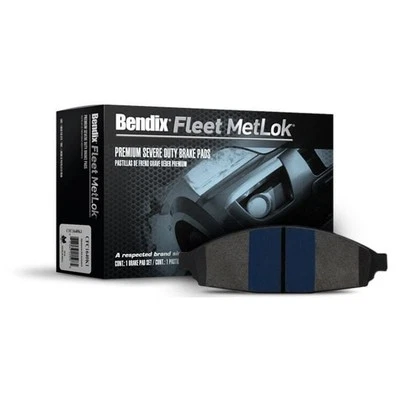 For Chevy Silverado 2500 HD 01-10 Disc Brake Pads Fleet MetLok Semi-Metallic Foto 1 de 2