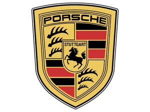 #2911 Logo Porsche #1 Pegatina Marca Impermeable Vinilo Calcomanía Troquelada Coche Laptop - Imagen 1 de 1