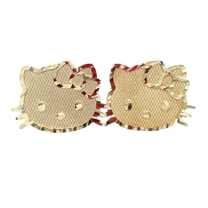 10 Karat Gelbgold Damen Hello Kitty Charakter Ohrringe 2,40 g - Bild 1 von 3