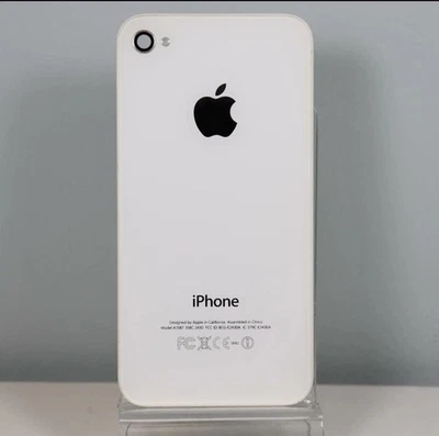 Apple iPhone 4S A1387 White Back Cover Housing Replacement Part - Image 1 of 2