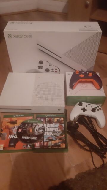 Vídeo game Microsoft XBox One S 500GB Branco + Jogo Forza Horizon 3