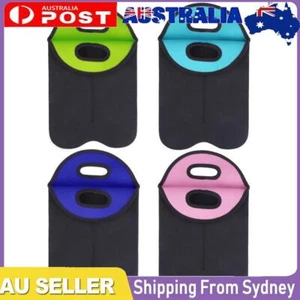 2 Bottle Neoprene Cooler Wine-bottle Bag Protective Insulated Covers - Picture 1 of 12
