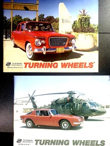 THE STUDEBAKER DRIVERS CLUB TURNING WHEELS MAGAZINE SET OF 2 - Foto 1 di 16
