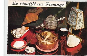 CARTE POSTALE DENTELEE RECETTE CUISINE Soufflé au fromage Emilie Bernard 49 - Picture 1 of 2