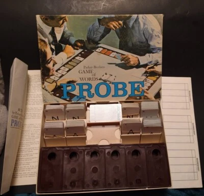 Vintage 1964 Parker Brothers PROBE Game of Words Complete Set - Image 1 of 4