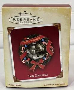 Hallmark Keepsake Ornament “For Grandpa” - Handcrafted - 2005 - Picture 1 of 2