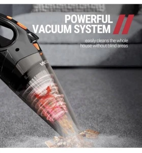 VacLife Handheld Vacuum, Car Vacuum Cleaner Cordless, Orange VL189 - Picture 1 of 8