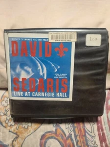 Shelf208 Audiobook~David sedaris live at carnegie hall- 1 cd - Picture 1 of 1