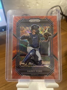 2023 Panini Prizm Harry Ford Ruby Red Wave Prizm Rookie #20  Seattle Mariners