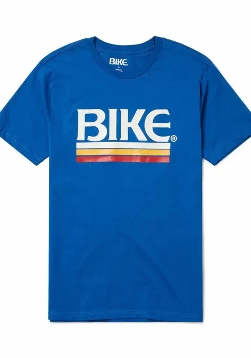 Bike Athletic男式大号皇家蓝色标志T恤 — 第 1/1 张图片