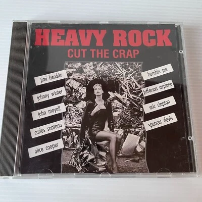 Heavy Rock Cut The Crap 1992 EEC Compilation Yardbirds Alice Cooper Mayall - Image 1 of 4