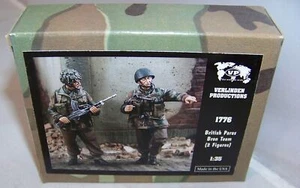VERLINDEN 1:35 BRITISH AIRBORNE PARATROOPERS BREN GUN TEAM 2 RESIN FIGURES 1776 - Picture 1 of 1