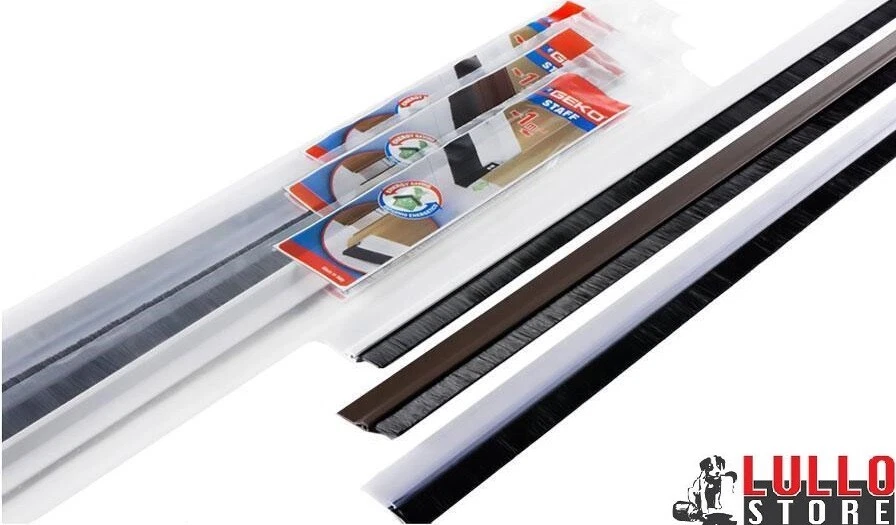 (#4161y#) Geko 940006 - Parafreddo sottoporta in PVC rigido Previene Correnti