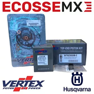 HUSQVARNA TE250i Full Vertex Piston Kit 2018-2023 TC250 2017-2022 66.35B 23630 - Picture 1 of 6
