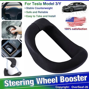 Steering Wheel Booster Weight Accessories Counterweight Ring for Tesla Model 3 Y - Picture 1 of 12