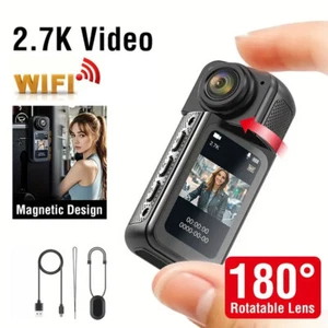 2K Mini Wifi Sport Action USB-C Kamera 180° Twist Cam Objektiv Video Recorder - Bild 1 von 8