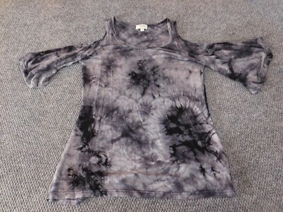 Blusa Umgee Mujer Pequeña Púrpura Fuera del Hombro Top Clásica Informal Foto 1 de 4