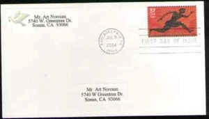 US. 3863. 37c. Athens Summer Olympic Games. FDC 2004 - Picture 1 of 2