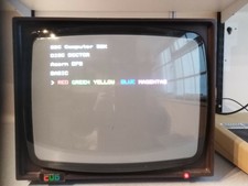 Microvitec Cub 452 14" Monitor for Acorn BBC Micro etc Spares or Repair 1431MS