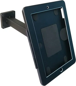 System-S Abschließbare Wandhalterung für iPad Mini 1-5 in Schwarz - Bild 1 von 6