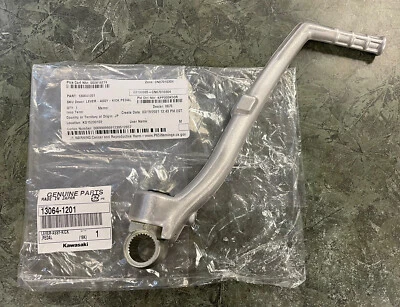 1998-2004 Kawasaki KX500 KX 500 Kickstart Starter Lever OEM 13064-1201 - Image 1 of 4