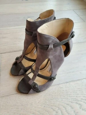 Camilla Skovgaard Gamuza Botines Peep Toe EU 36.5 Foto 1 de 4