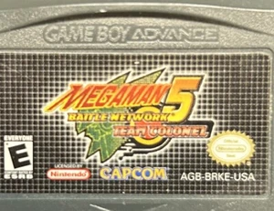 Mega Man Battle Network 5 Team Colonel Game Boy Advance GBA - Picture 1 of 2