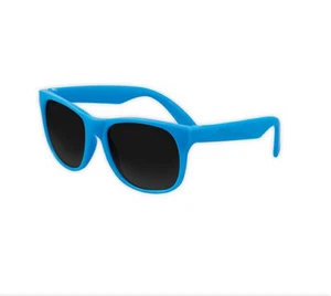 Blue Neon Men Women Sunglasses Retro Vintage Fashion Glasses - Picture 1 of 1